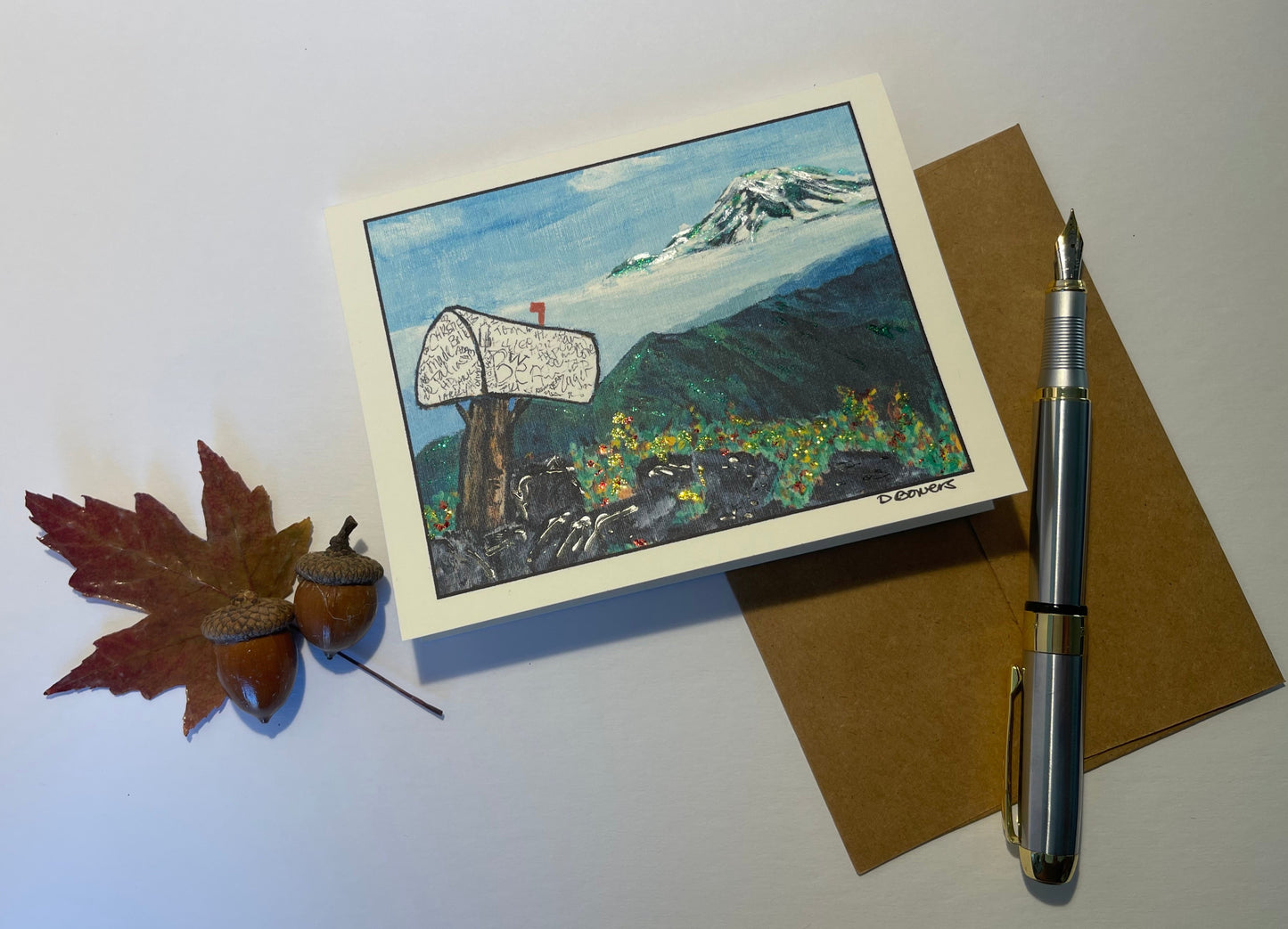 Mailbox Peak Trail Washington Blank Greeting Cards - Set of 6 Blank Greeting Cards